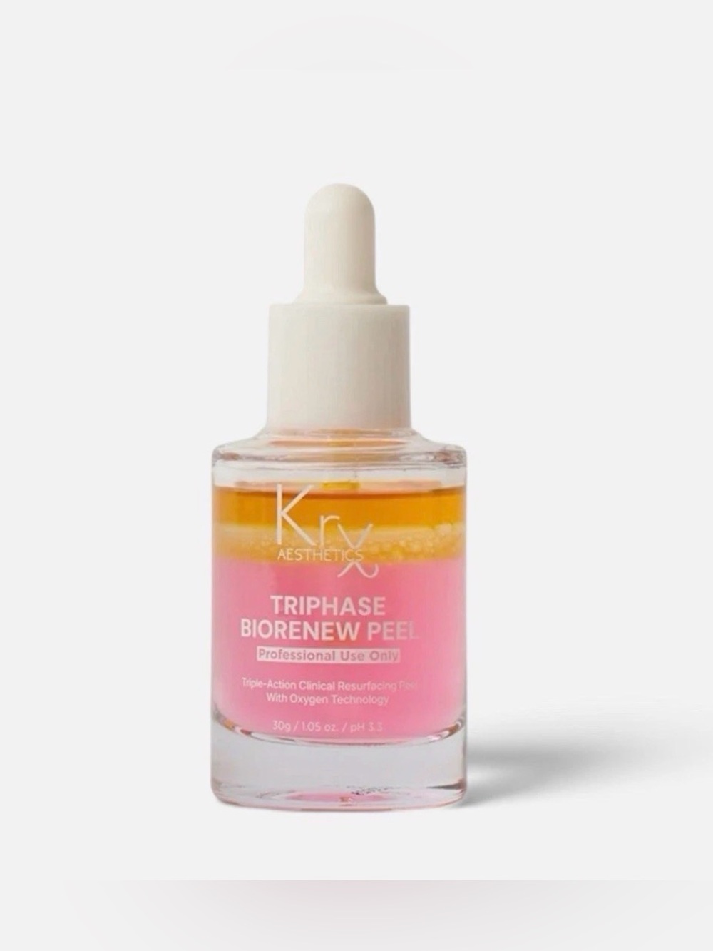 KrX Triphase Biorenew Peel/ 3 In 1 Peel/ 1.05oz/ New & Fresh. Sealed!